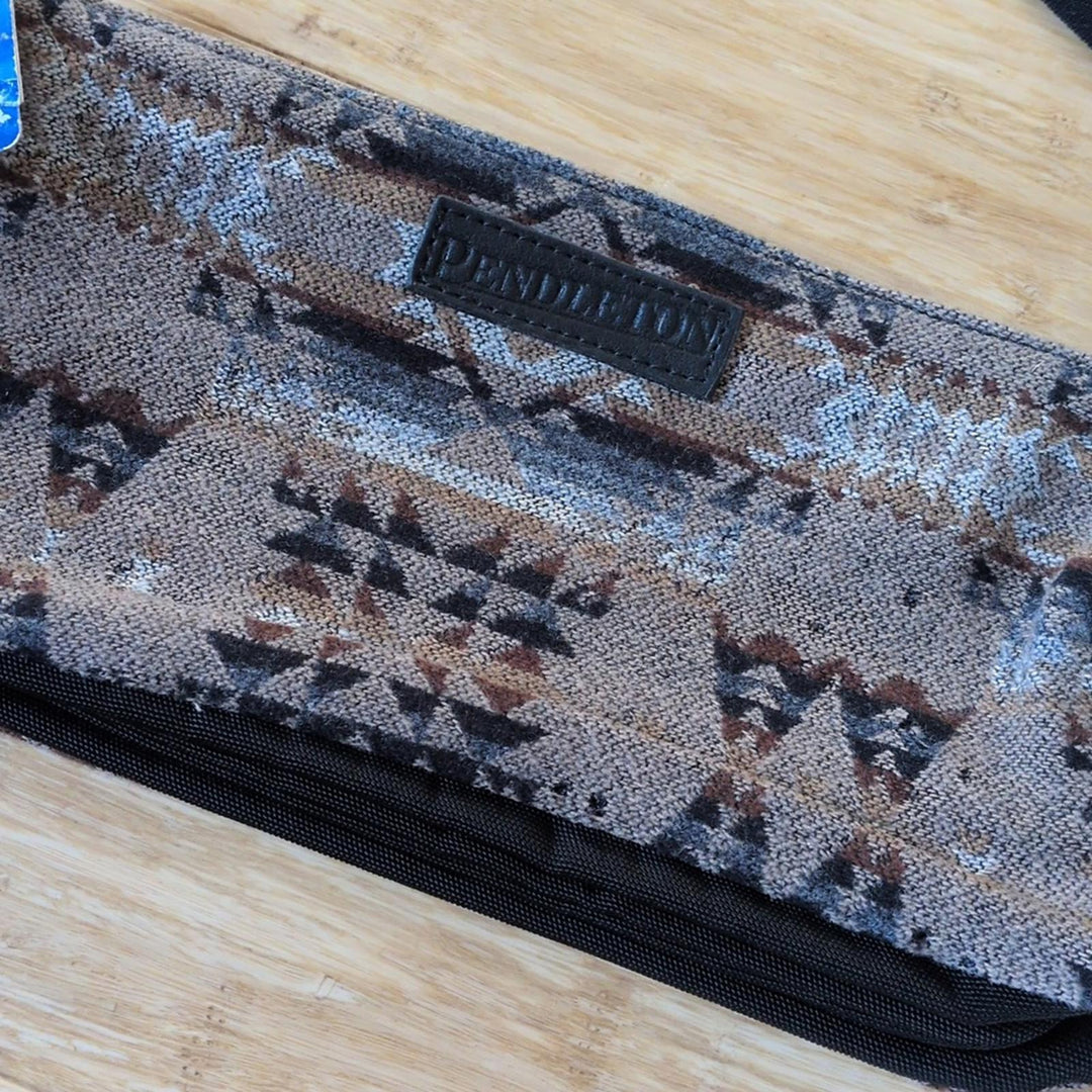 Vintage Pendleton Aztec Wool Shoulder Bag