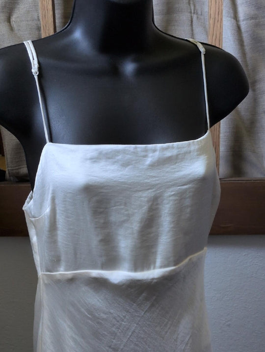 Abercrombie And Fitch Satin Bow Cowl Back Maxi Dress - MT