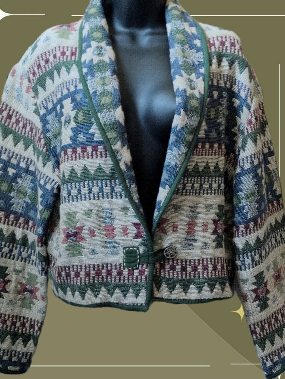 Vintage Southwestern 90s Flashback Jacket - Medium