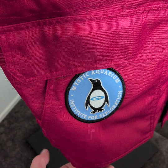 Vintage Antartica, Australia, new Zealand, And Africa Cruise Jacket With Patches - Medium