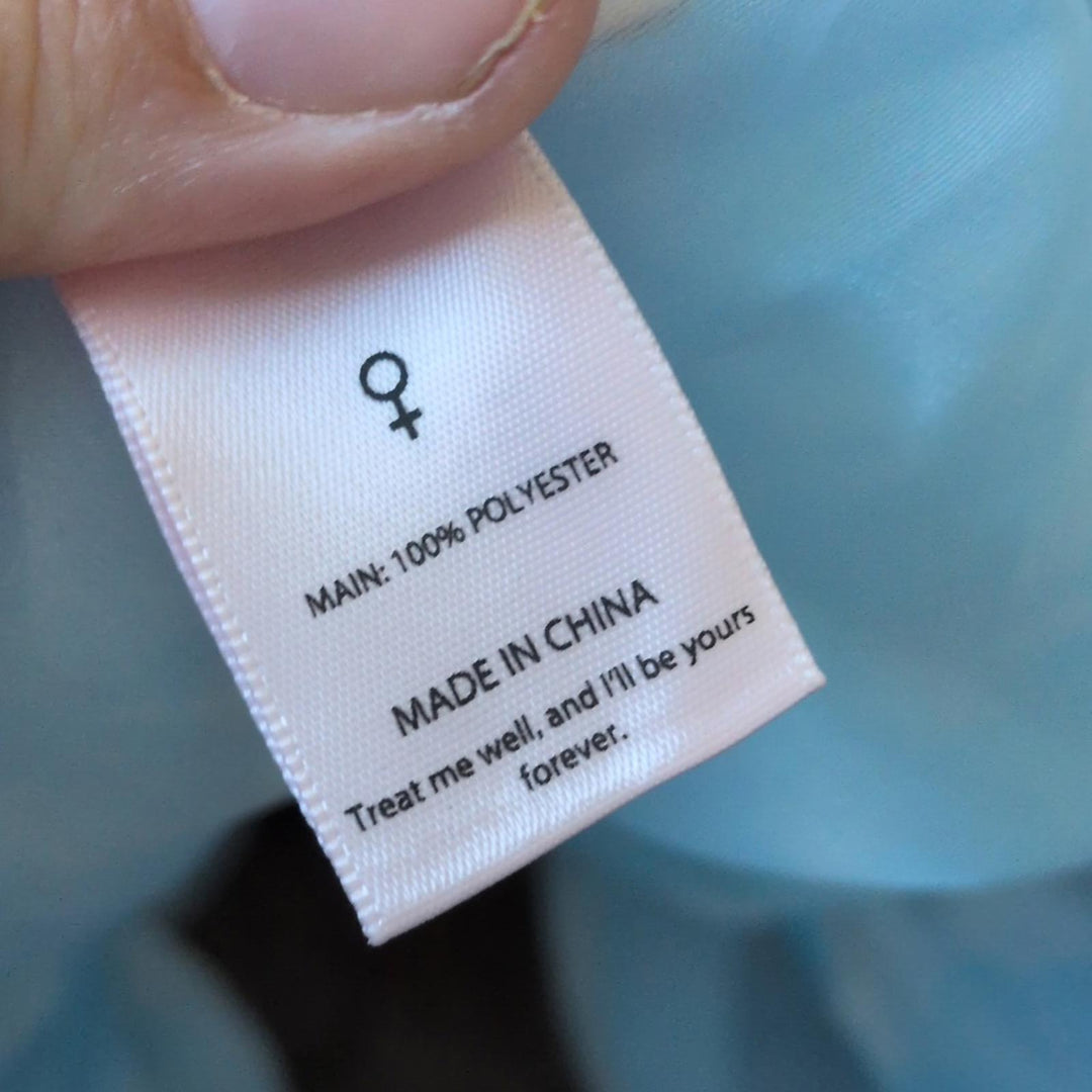 Selkie French Puff Dress In Blue Cloud - Medium