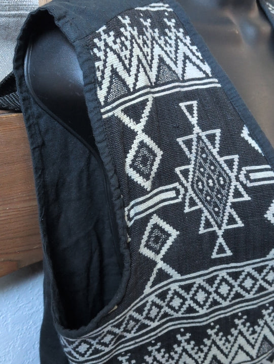 Vintage Flashback Aztec Kilim Style Vest Size L