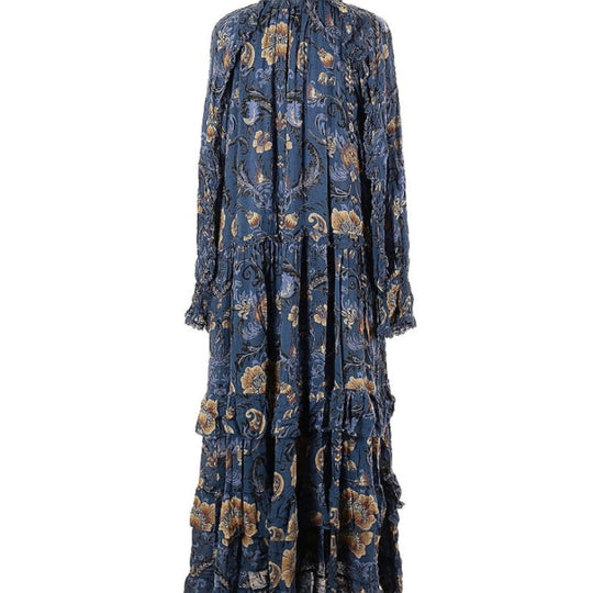 Spell and the Gypsy Aurora Boho long sleeve midi dress