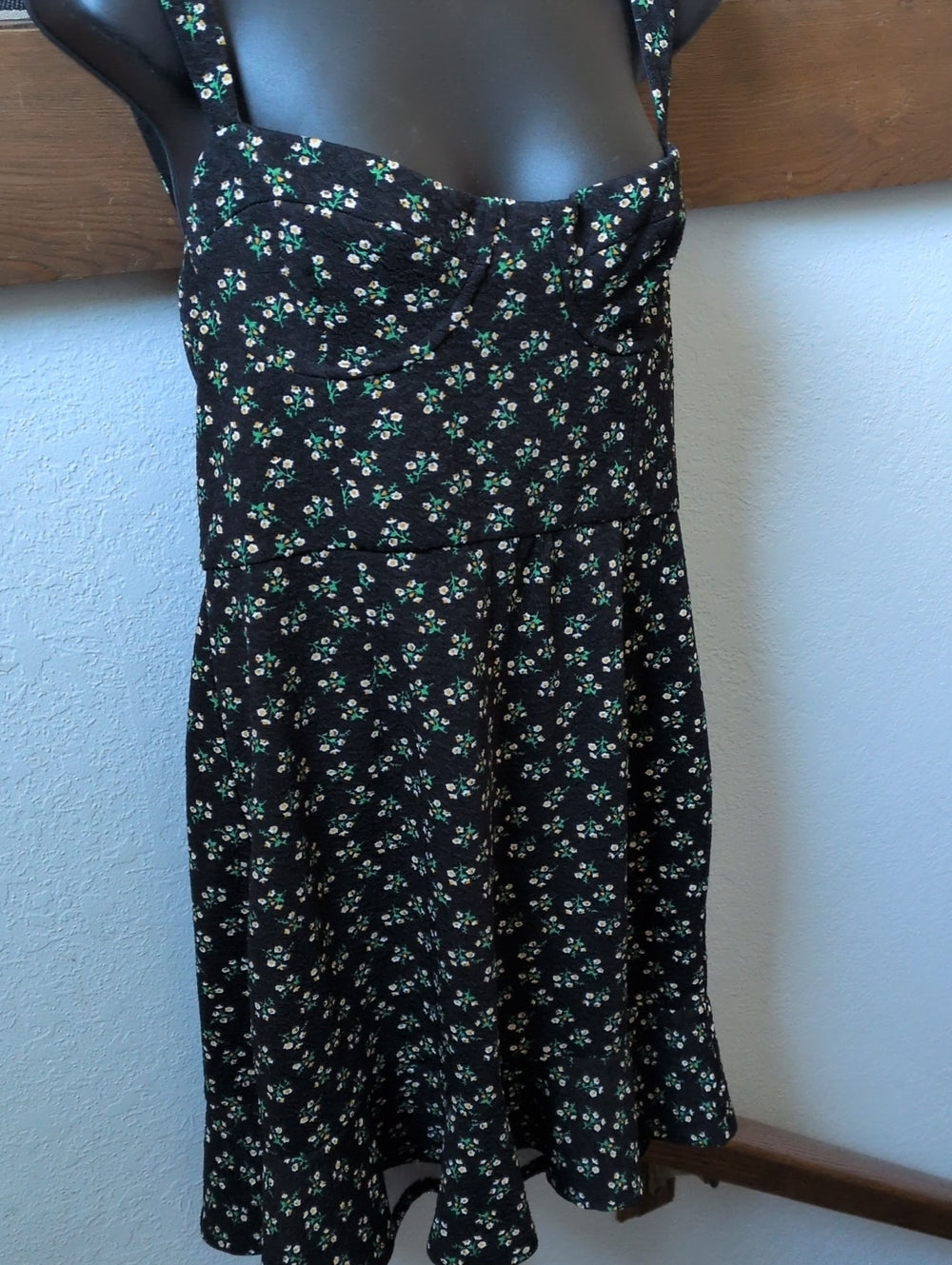 Hutch Ditsy Floral Corset Mini Dress size L