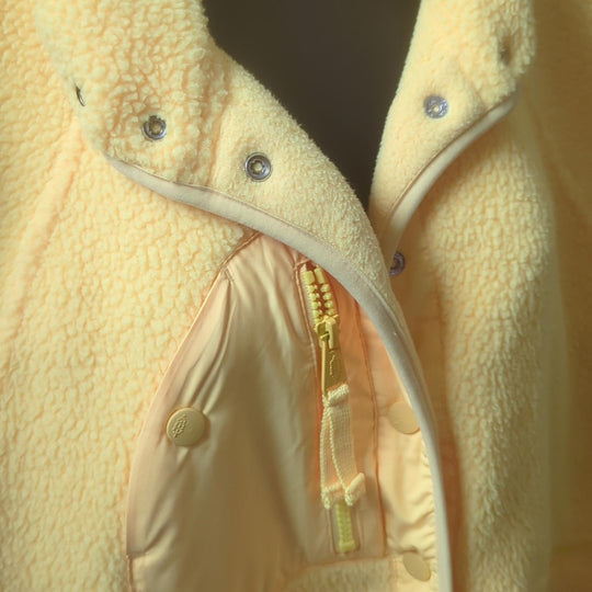 Free People Movement Yellow Hit The Slopes Jacket