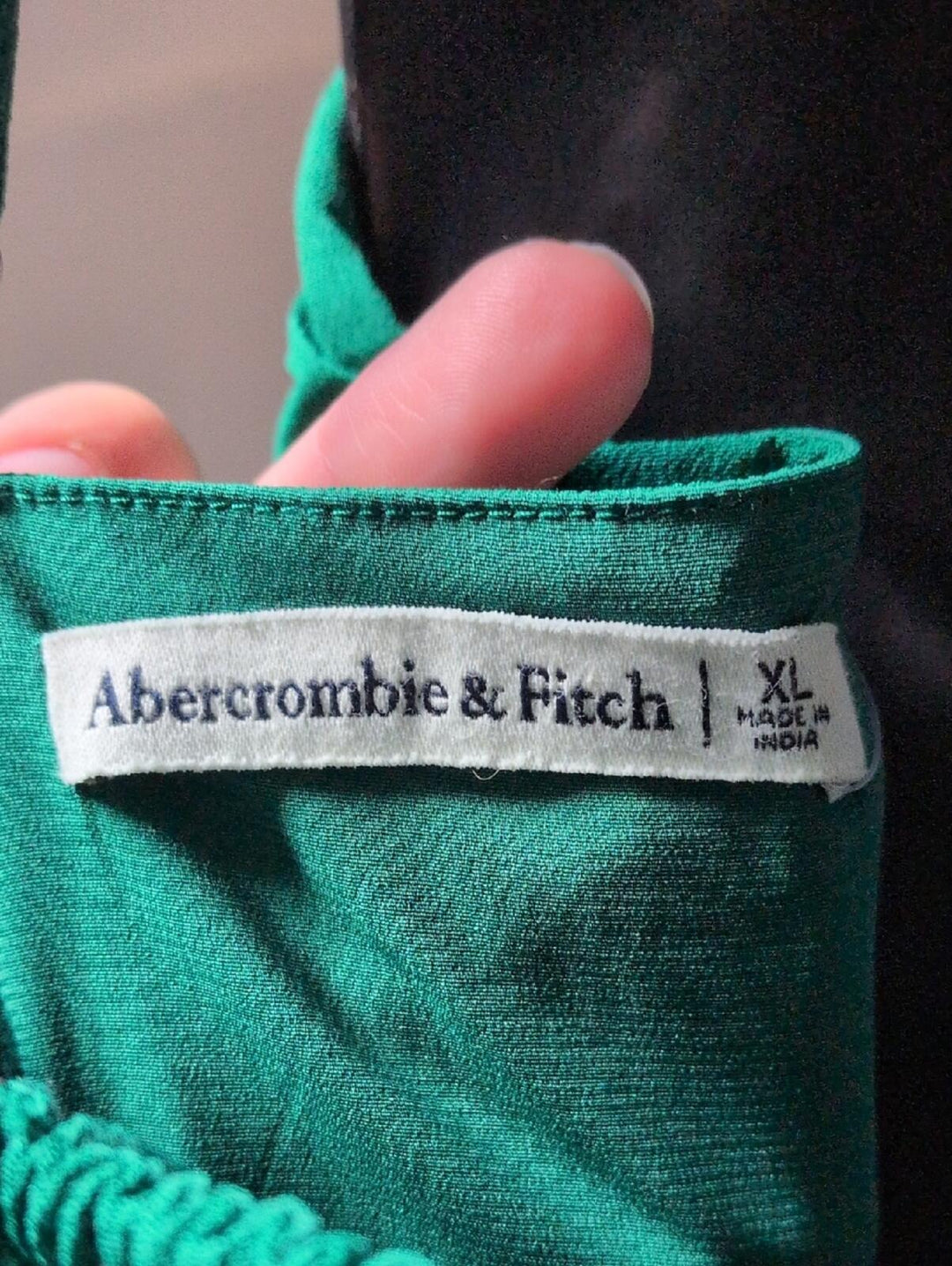 Abercrombie & Fitch Emerson crepe maxi dress - XL