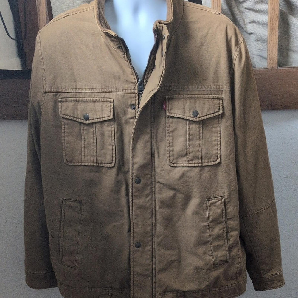 Levis Mens Cotton Twill Jacket - XXL