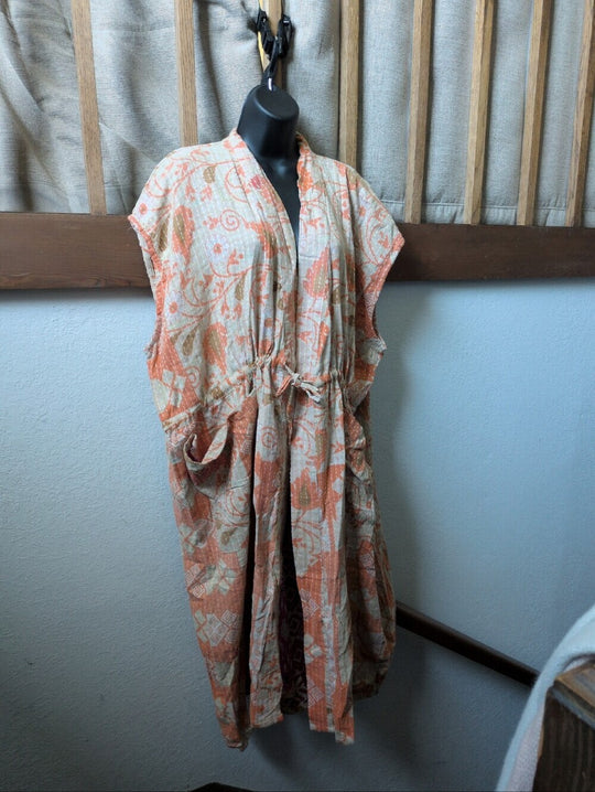Kantha Bae Short Sleeve Dreamweaver Kimono Robe OSFM
