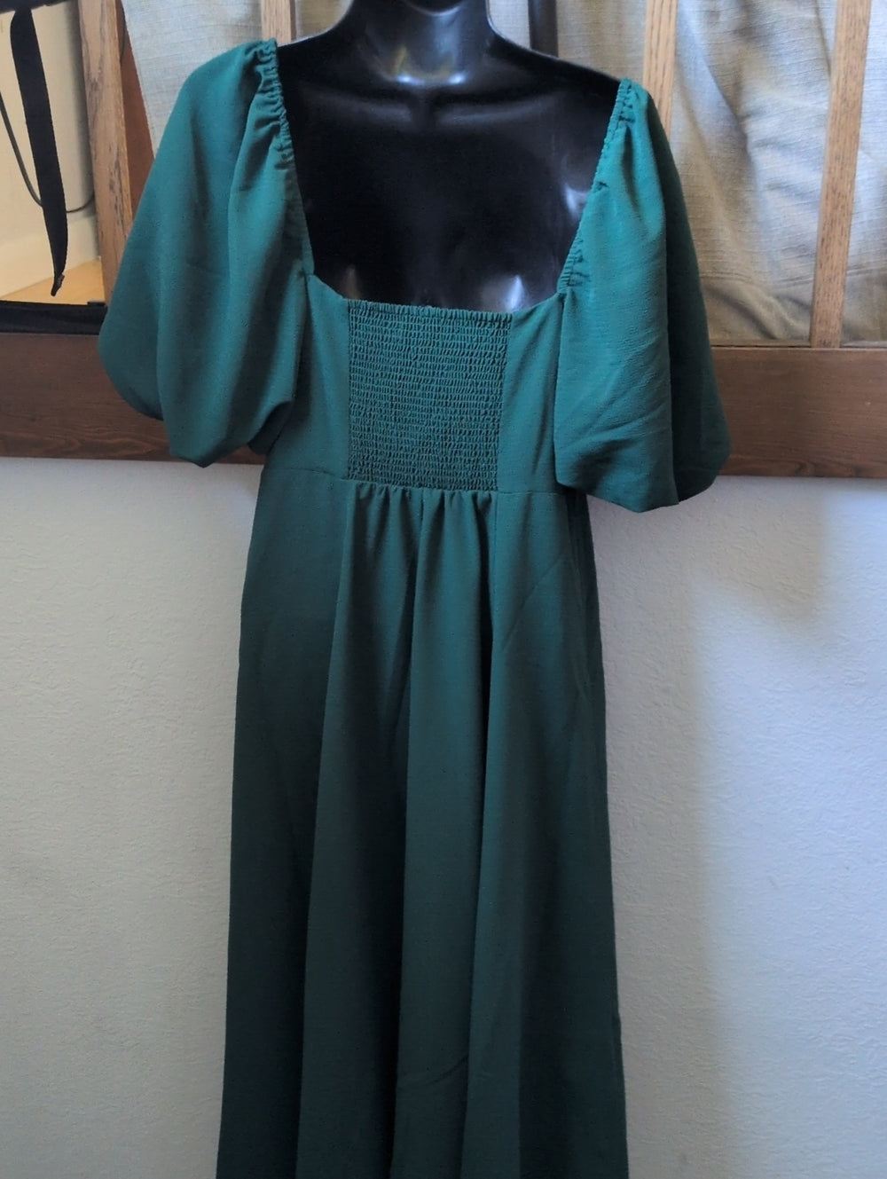 Hill House Home Matilda Nap Dress In Emerald Green  - Est. Size M