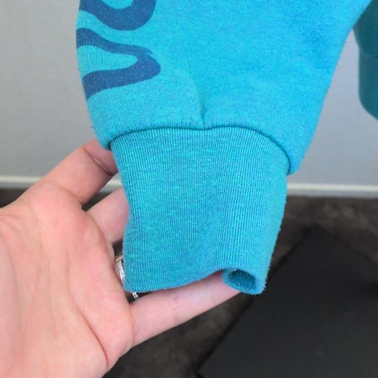 Aviator Nation Teal Venice California Crew Neck
