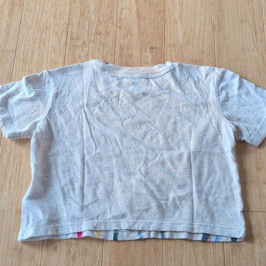 Gap Kids Organic Cotton Rainbow Tee Size 4-5