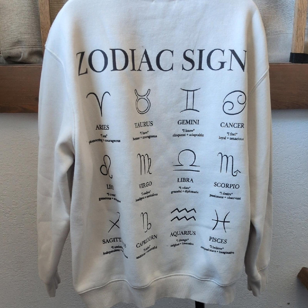 1987 of the Stars zodiac signs sold out sweater -Large