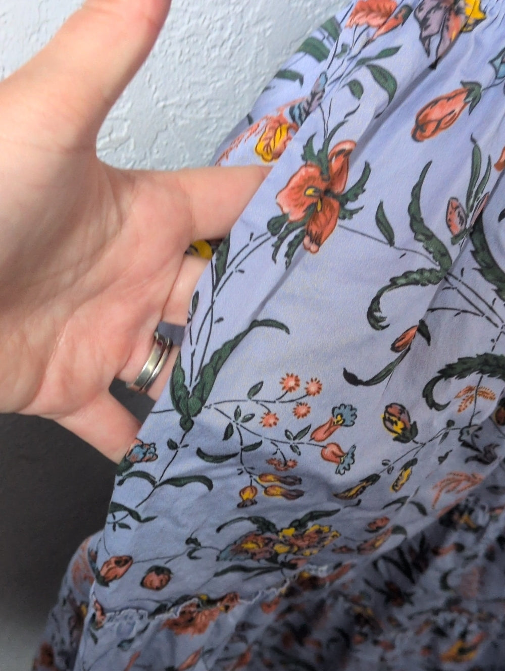 Hill House Home Elise Nap Dress in Thistle Fleur Chintz size L