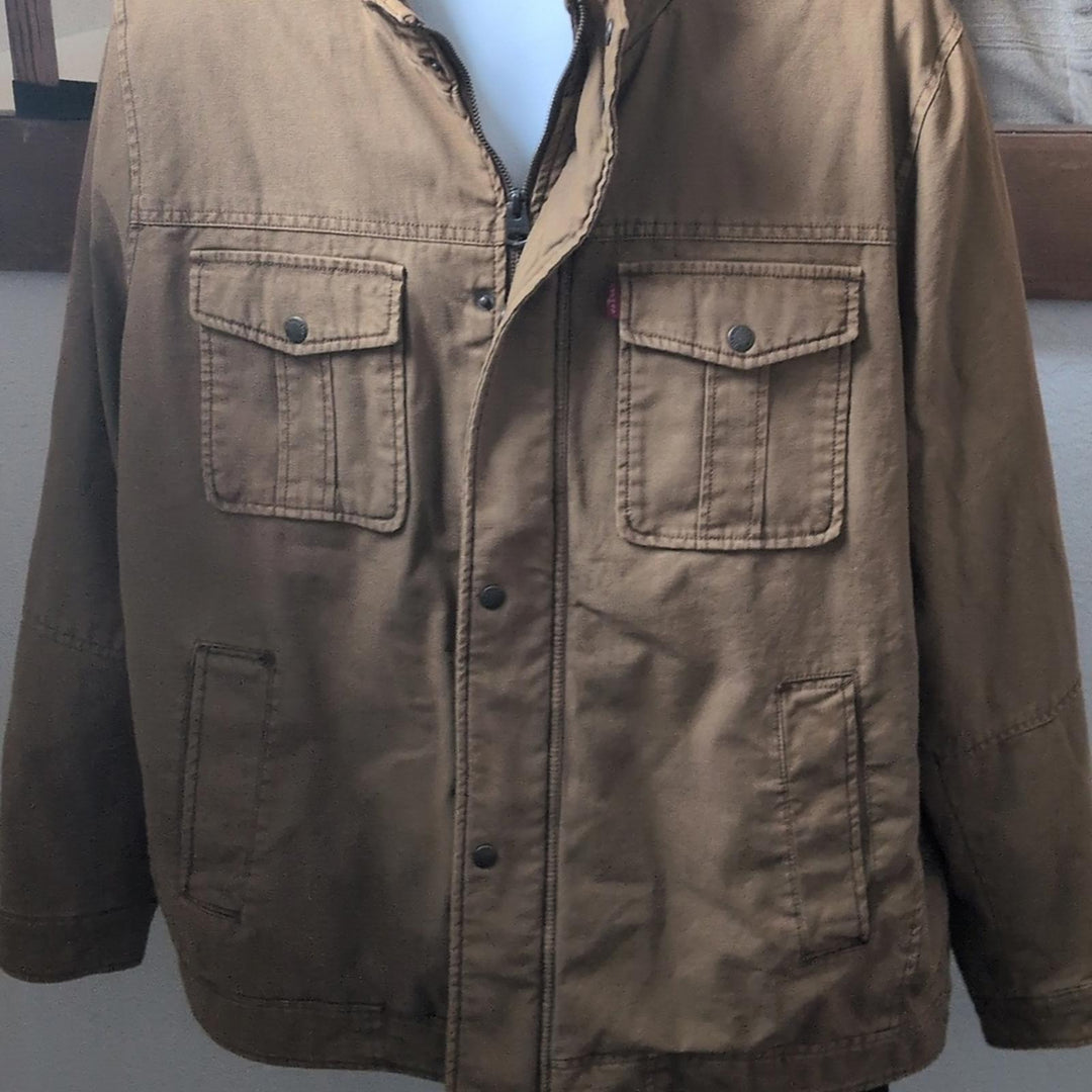 Levis Mens Cotton Twill Jacket - XXL