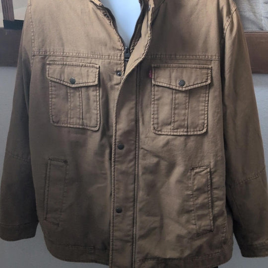 Levis Mens Cotton Twill Jacket - XXL