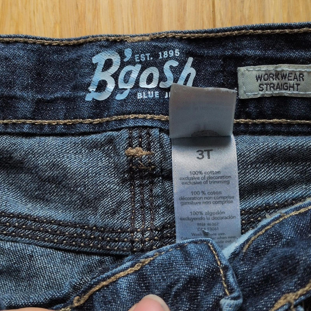 Boys Oshkosh B'gosh Workwear Straight Dark Denim Pants