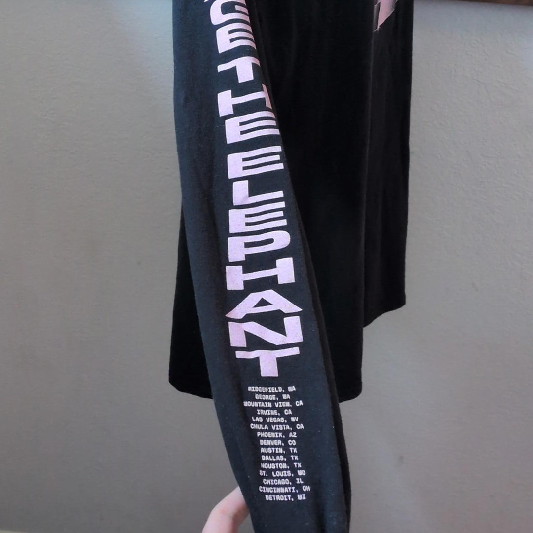 Cage The Elephant Night Running Tour Long Sleeve Tee - Medium