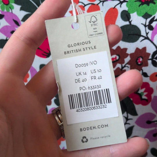 Boden Floral Maxi Dress - US 10