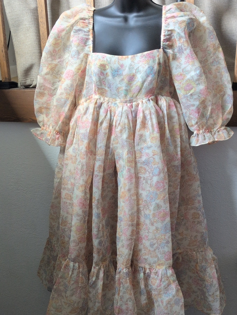Selkie French Puff Dress In Hans Christian Andersen - Medium