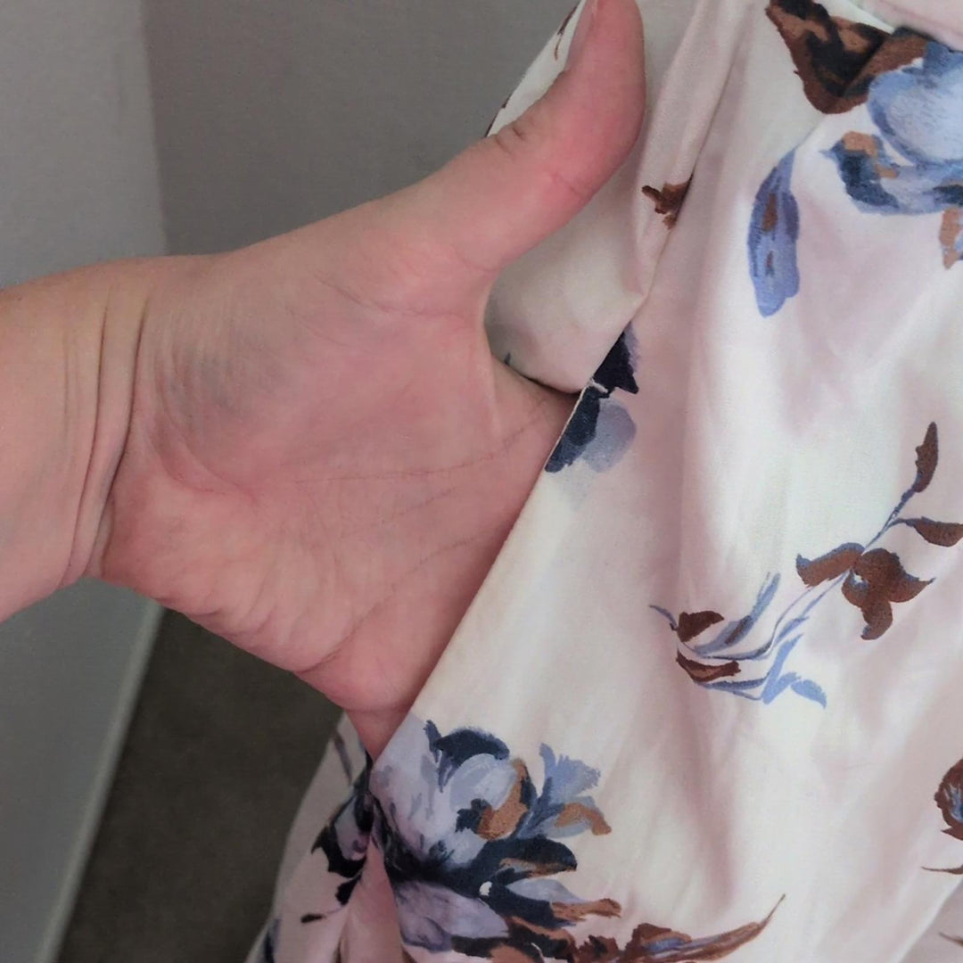 Abercrombie Emerson Tie Strap Midi Dress - XL
