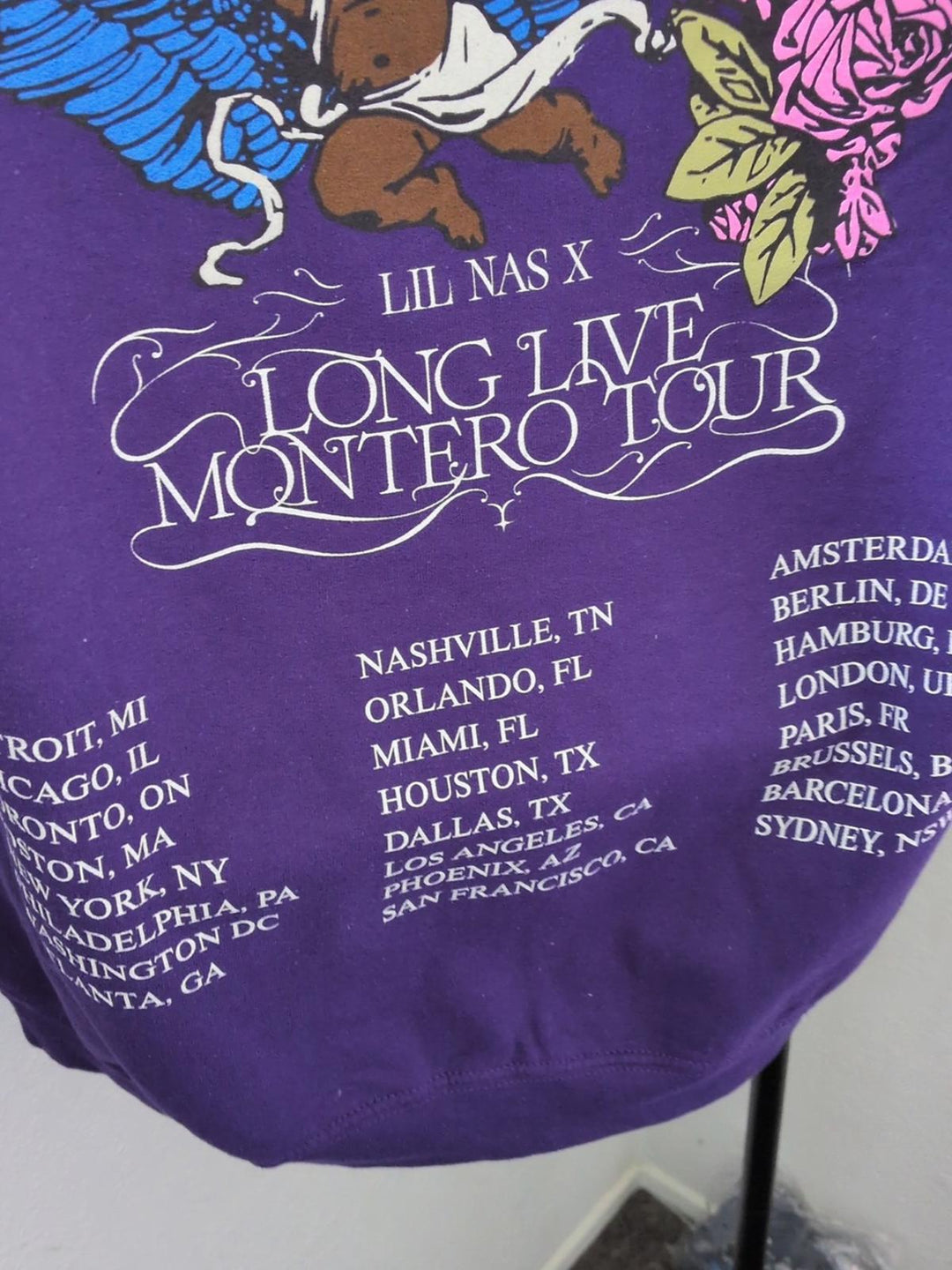 Long Live Montero Lil Naz X Tour Hoodie -  Large