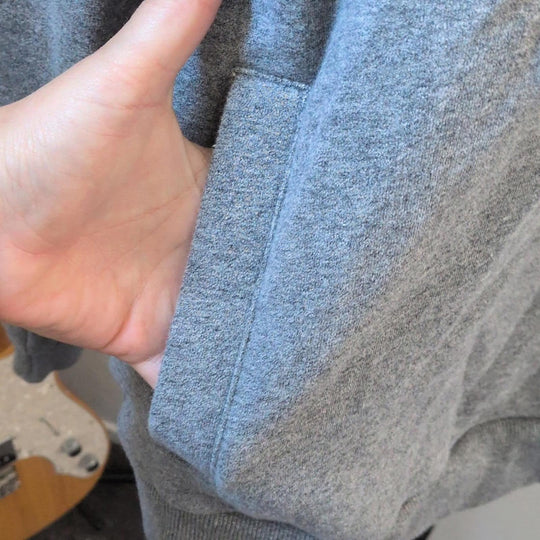 Vuori Gray Coronado Half Zip Sweatshirt - Large