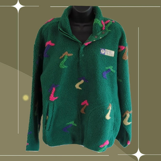 Parks project dancing shrooms trail fleece