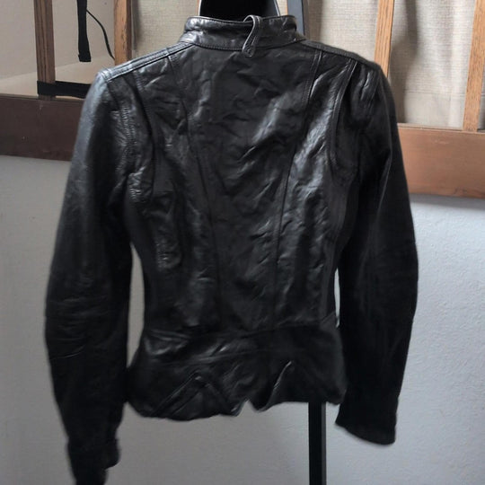 Women's Spy Luxe Denham Leather Moto Jacket