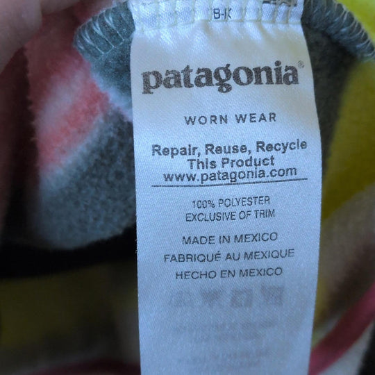 Patagonia Painted Fitz Snap-t Synchilla - Medium