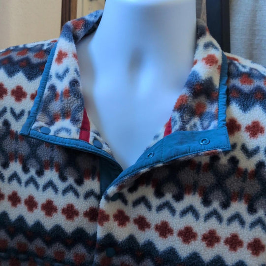 Patagonia Synchilla Snap T Sweater In cliff Underwater Blue  -  Large