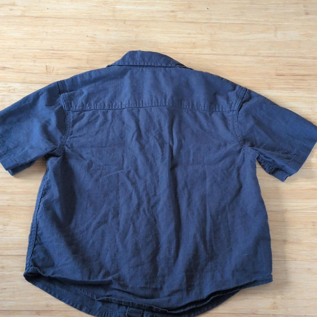 Boys Thereabouts Button Up Cotton Shirt - 8