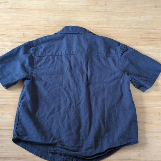 Boys Thereabouts Button Up Cotton Shirt - 8