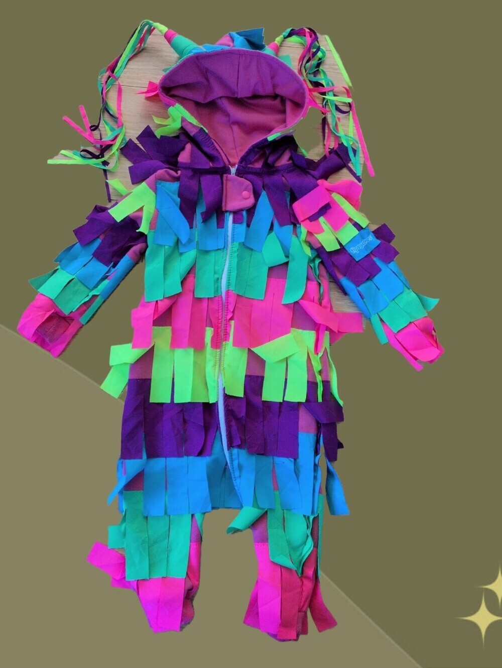 Tipsy Elves Halloween  Dress Up Pinata Costume  - 18 Mo