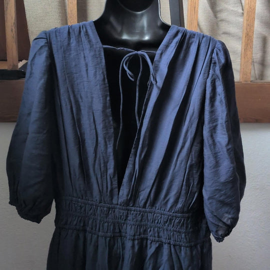 Abercrombie And Fitch Floaty Plunge Dress - XL