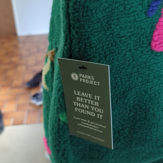 Parks project dancing shrooms trail fleece