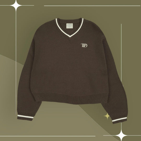 Taylor Swift The Tortured Poets Department V-neck Sweater