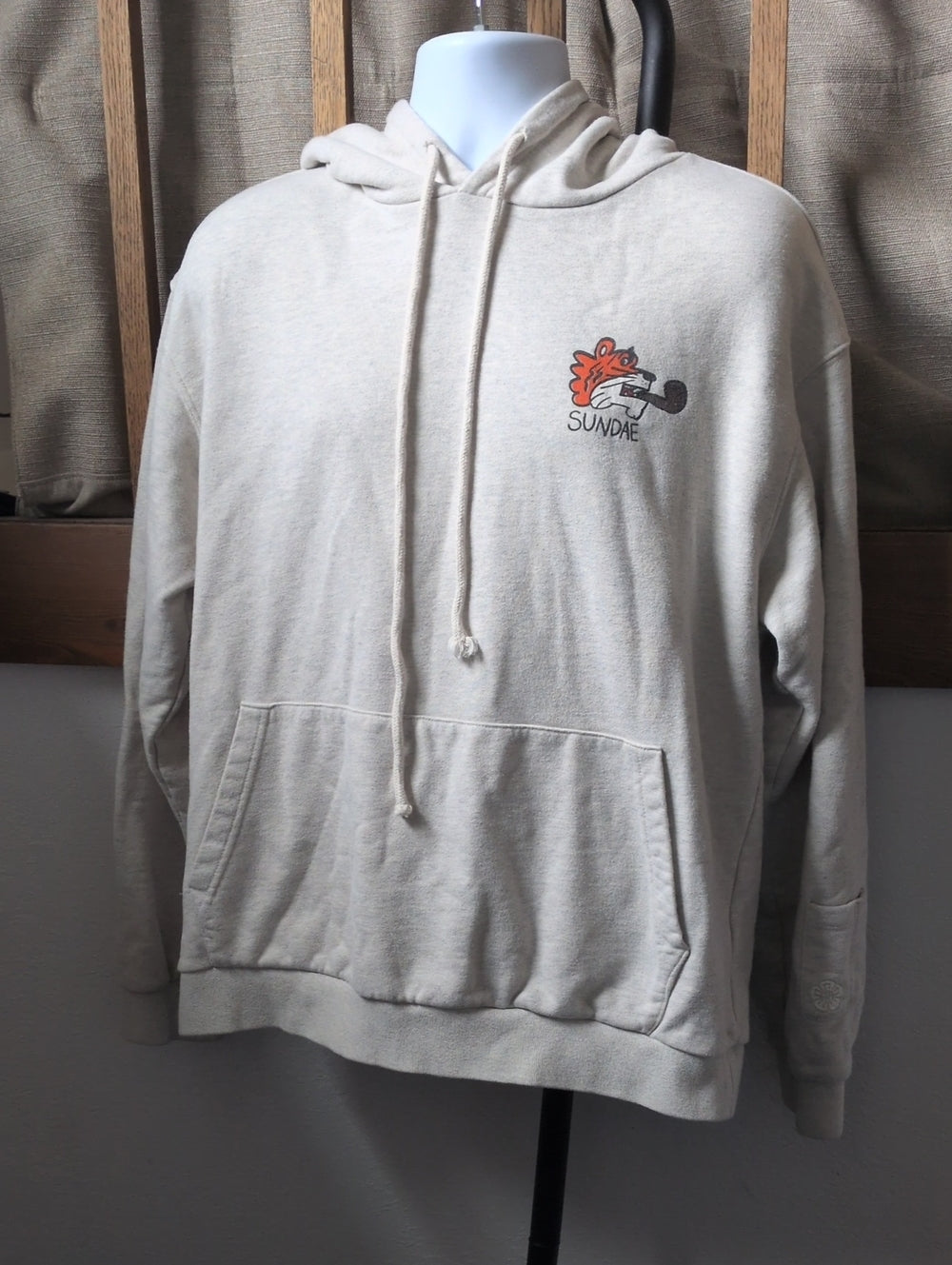 Sundae School Smoking Tiger Hoodie - M