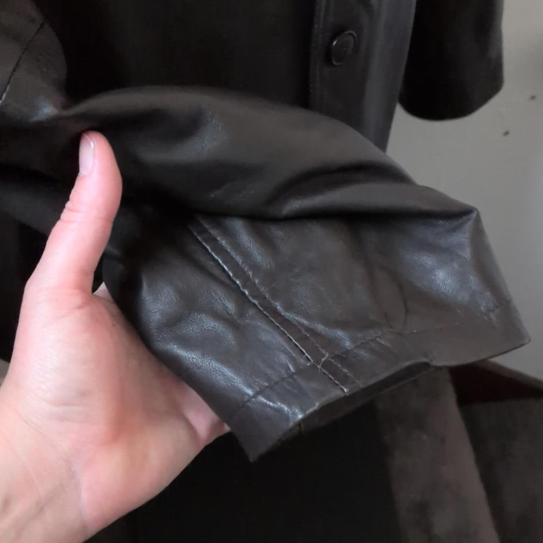 Vintage Leather Dad Jacket By Excelled - 2XL