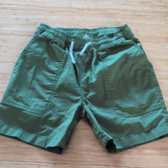 Boys Crewcuts Green Khaki Shorts - Boys 10