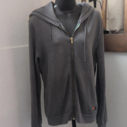 Aviator Nation Sunburst Hoodie Zip Up - Small