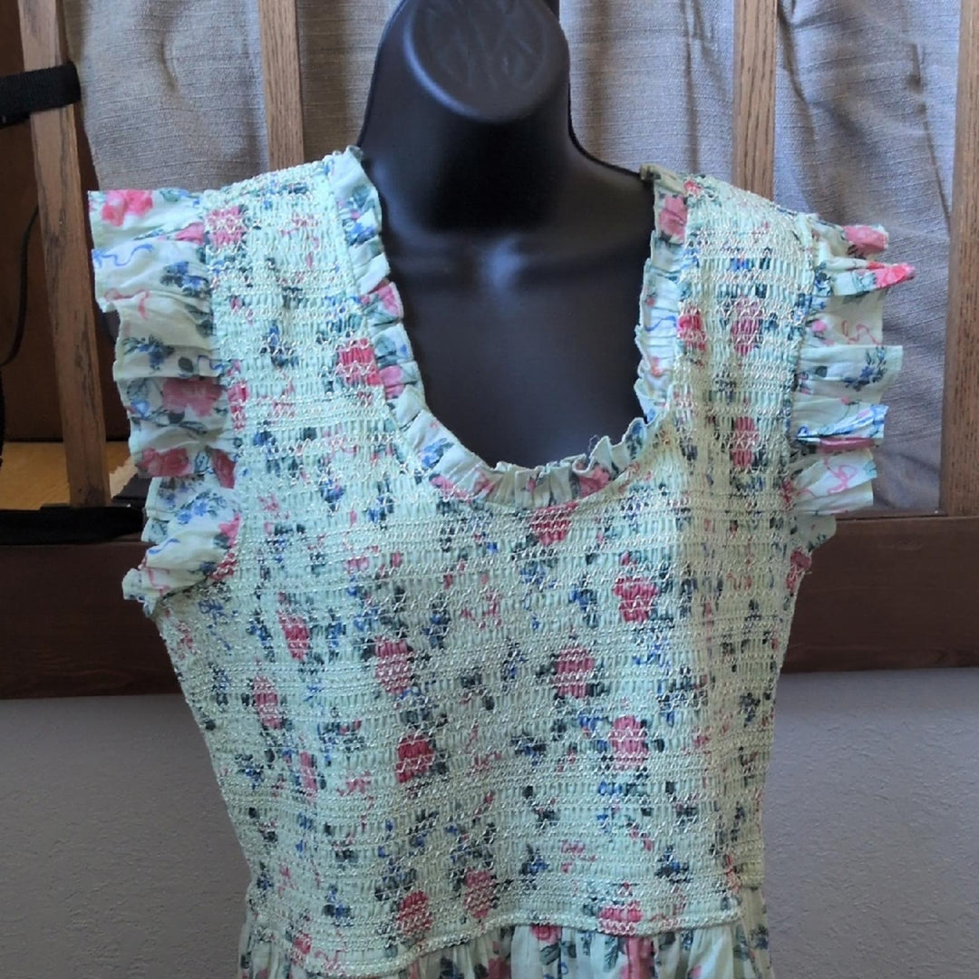 Jessakae Floral Chloe Cotton Dress - 1X