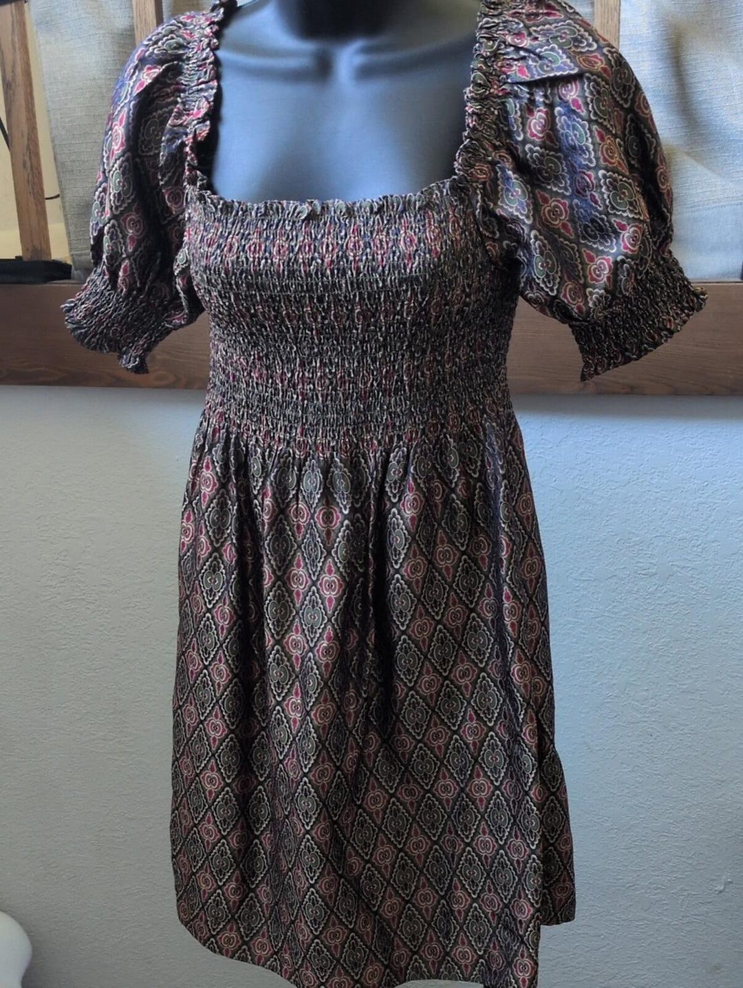 Hill House Home Athena Jewel Brocade Mini Nap Dress - XS
