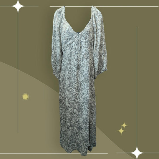 Scotch And Soda Easy Floral Maxi Dress - Medium