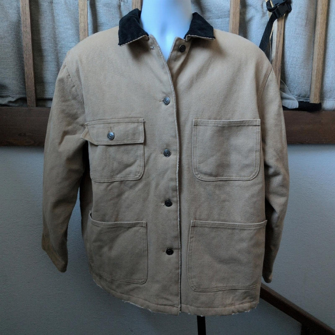 Oak And Fort Mens Canvas Chore Jacket - Medium