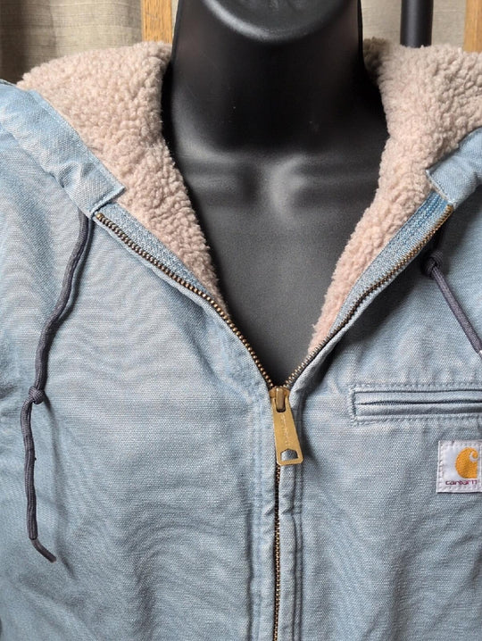 Vintage Carhartt Sandstone J141 jacket in  sea glass blue - XS