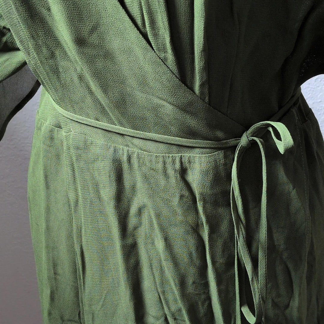 Reformation Karen Wrap Midi Dress - Medium