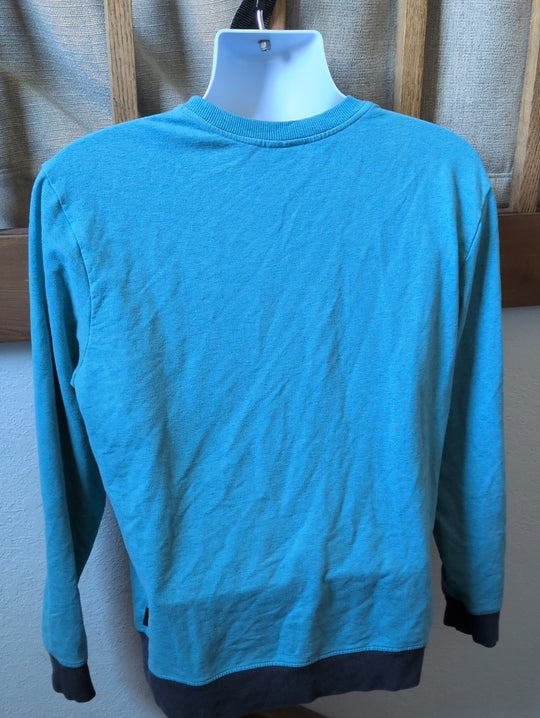 Light blue Patagonia P-6 Label Midweight Crew Sweatshirt  size m