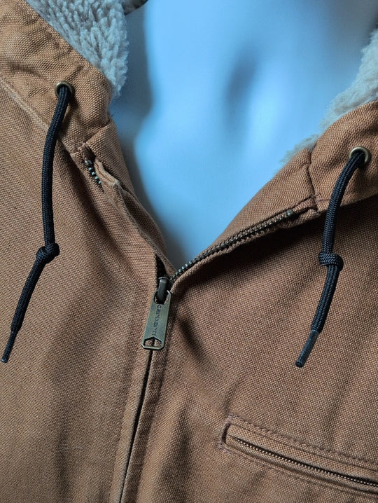 Carhartt Washed Duck Sierra Jacket in brown - large