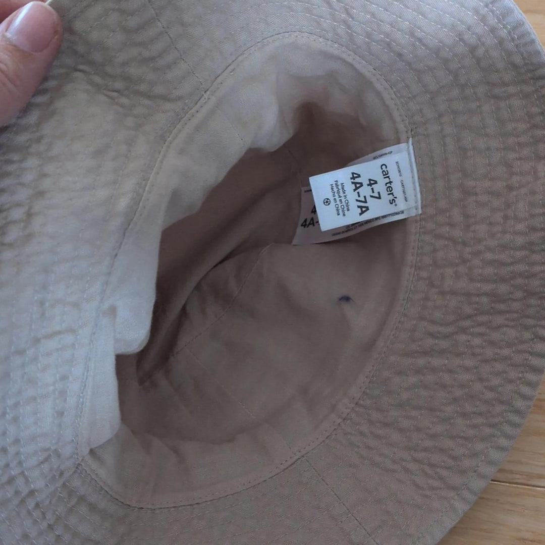 Tan Bucket Hat  -  4T-7