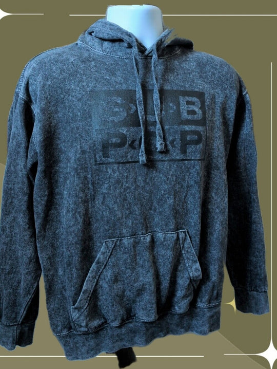 Y2k Subpop Records Acid Wash Hoodie Est. M